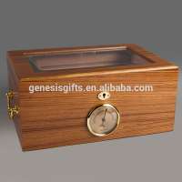 custom modern antique blank wholesale manufacturer glass top automatic pack wood cigar box cedar wooden cigar humidor